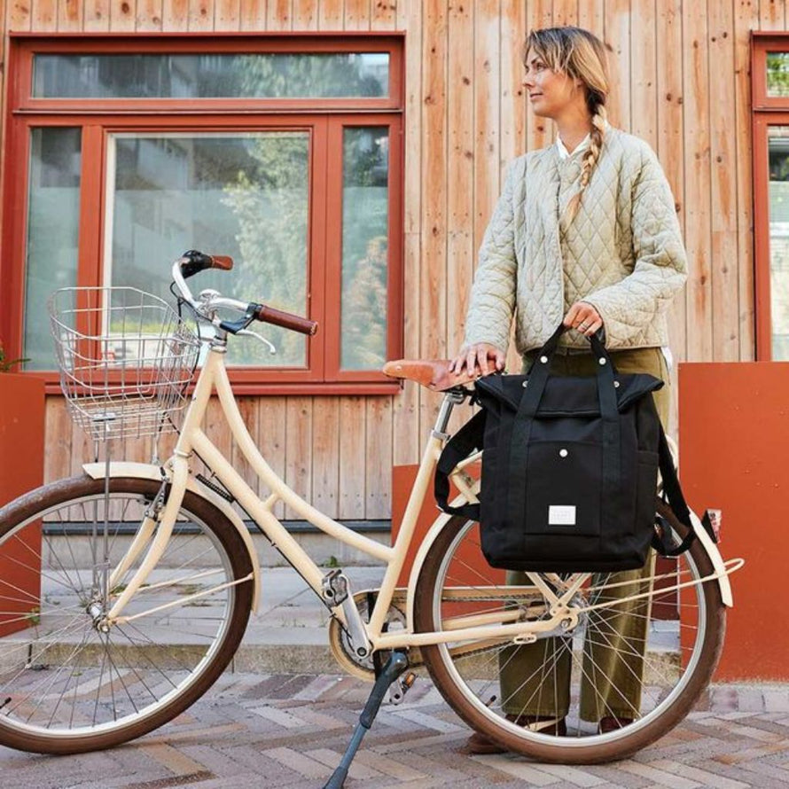 fahrradtasche city City Bikepack XL Weather Goods – Rucksack Fahrradtasche für die Stadt