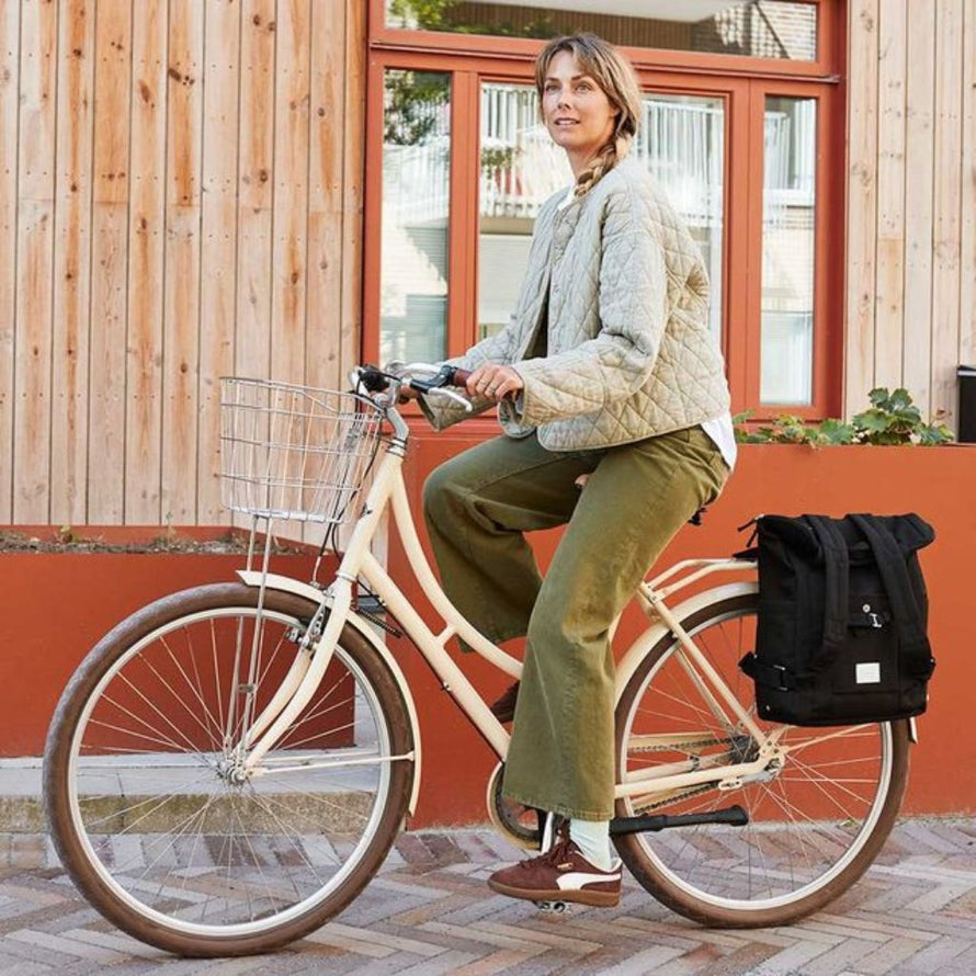 fahrradtasche stadt City Bikepack XL Weather Goods – Rucksack Fahrradtasche für die Stadt