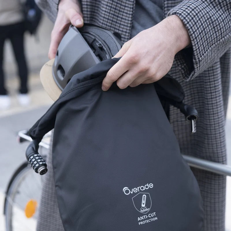 Sac vélo sécurisé anti-coupures avec cadenas à combinaison