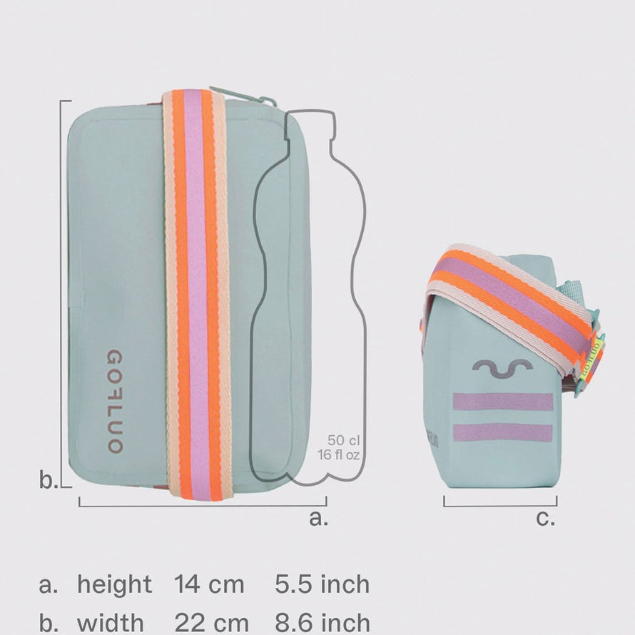 sacoche guidon vélo Gofluo Colette volume