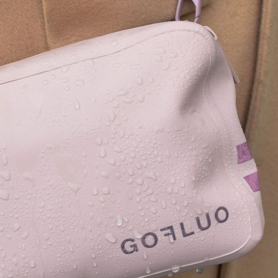 sacoche guidon vélo Gofluo rose étanche