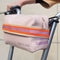 sacoche guidon vélo Gofluo rose sur guidon vélo