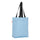 Sac cabas bleu sur porte-bagages arrière Cobags Bikezac 2.0 20L pratique et léger