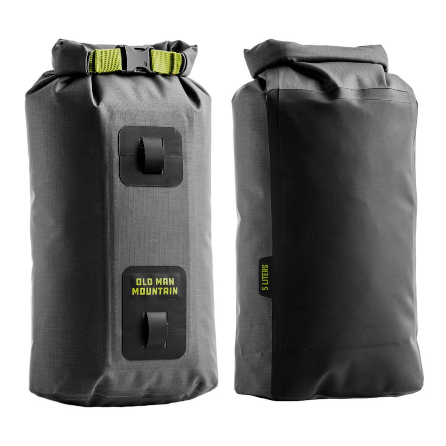 Sac etanche Dry Bag 5L Old Man Mountain pour bikepacking et aventures velo toutes conditions
