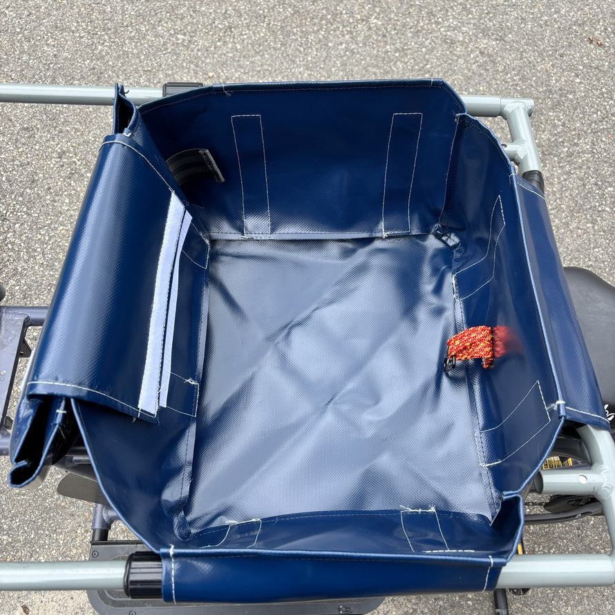 Sac modulable Bacatail Suzonetsuzette pour vélo Longtail, pliable et résistant pour transport sécurisé et modulable