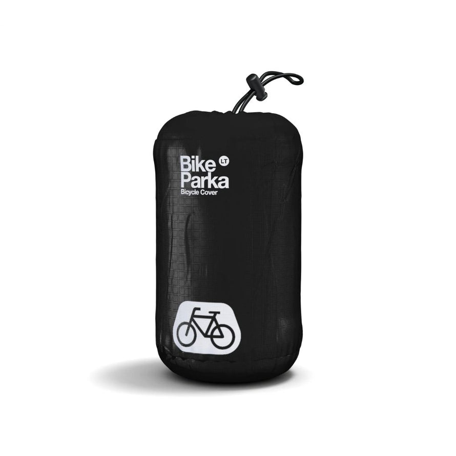 Sac de rangement de la housse de protection pour vélos cargo longtail avec siège enfant Bike Parka noire