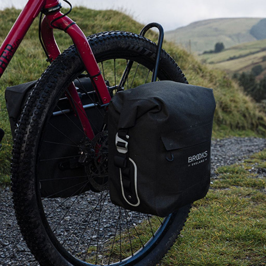 gravel bike fahrradtasche Brooks Scape S 13L Fahrrad-Tasche auf dem Gepäckträger vorne oder hinten