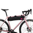 Sacoche de cadre Hold Fast Swift Industries 2,75 à 4L noire, conçue pour bikepacking et randonnées vélo longues distances