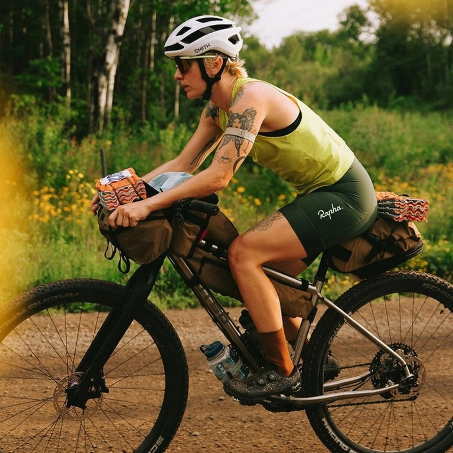Sacoche de cadre Hold Fast Swift Industries 2,75 à 4L pour vélo, idéale pour le bikepacking et les longues sorties