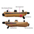 Sacoche cadre Hold Fast Swift Industries 2,75 à 4L tan avec poches zippées résistantes pour bikepacking
