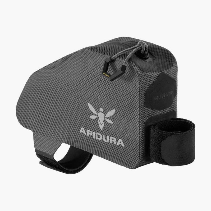 Sacoche de cadre Top tube Apidura Expedition compacte et résistante pour vélo d'aventure