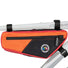 Sacoche cadre vélo Contec Urban Nomad 2.0 2L rouge noir orange avec fermeture éclair résistante