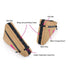 Sacoche de cadre vélo Giddy Up Wedge Swift Industries 3,3L couleur marron, compacte et fonctionnelle pour cyclotourisme