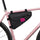 Sacoche cadre vélo Giddy Up Wedge Swift Industries 3,3L noire, idéale pour cyclotourisme et sorties légères