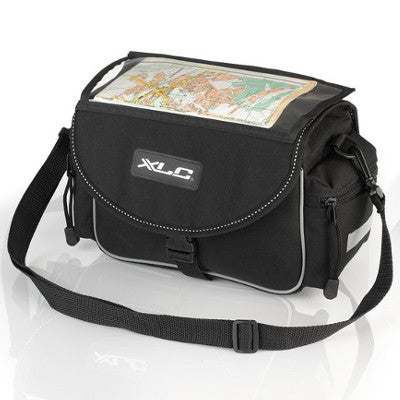 XLC BA-S06 Sacoche guidon vélo fixation MTS avec protège carte
