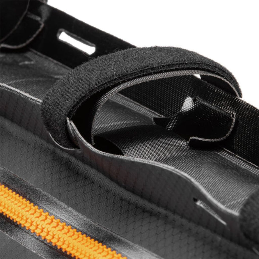 Sacoche de cadre bikepacking Ortlieb 6 litres fixation velcro