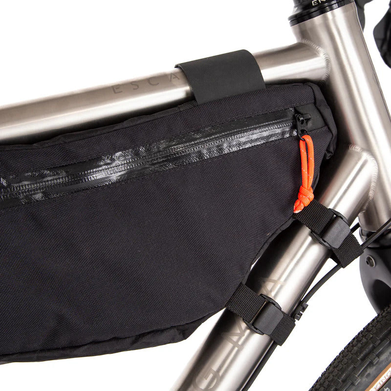 Bolsa para cuadro de bicicleta Retrap bikepacking negra
