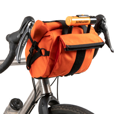 Sacoche de guidon orange Bar Pack Restrap 10 L