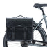Sacoche double noire Basil Urban Load MIK 2x26,5L avec fixation rapide pour vélo urbain pratique