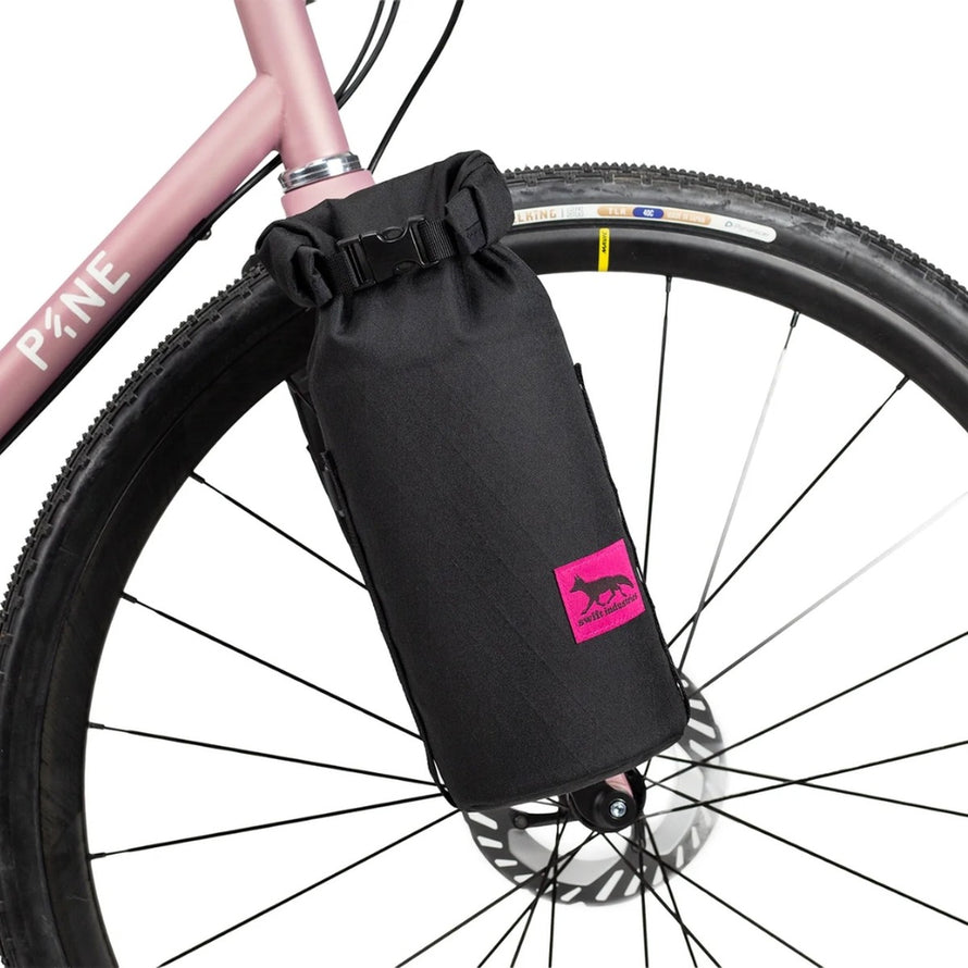 Sacoche de fourche Gemini Swift Industries EPLX600 noire, étanche et résistante pour cyclisme