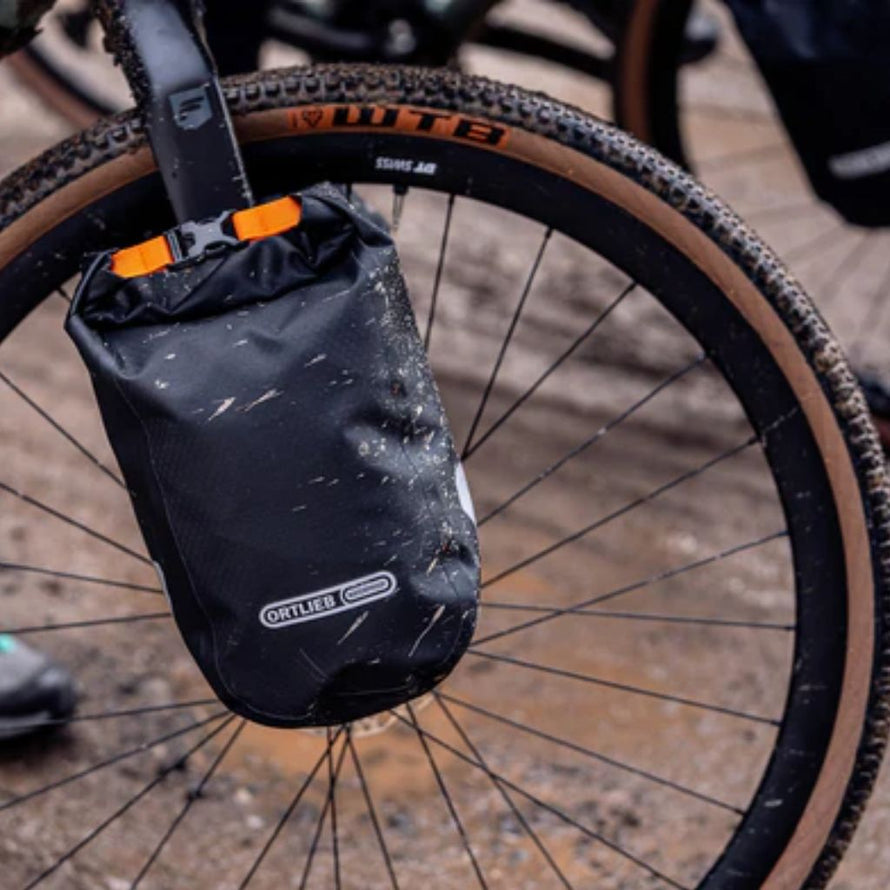 fahrradtasche federgabel Ortlieb Fork Pack Wasserdichte Gabeltasche für Bikepacking