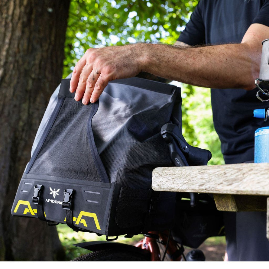 Sacoche porte-bagage avant Apidura front rack pack Expedition