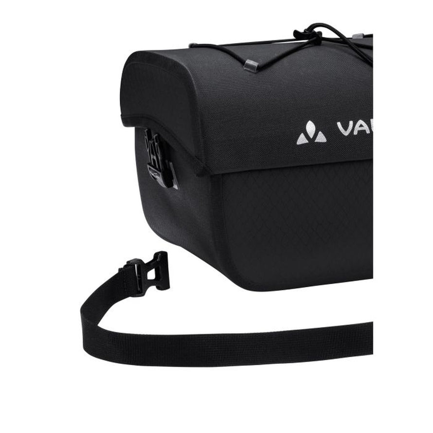 Sacoche de guidon Vaude Aqua Box en materiaux recyclés avec systeme de fixation solide pour velo