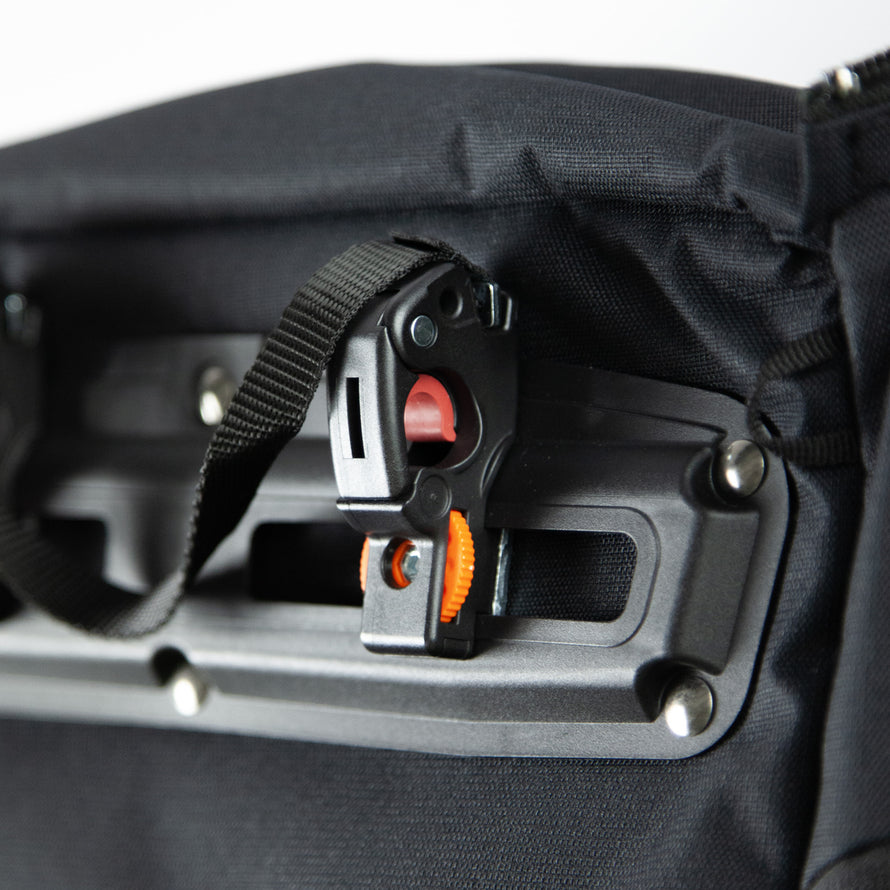 Sacoche occasion triple Vaude Karakorum Pro pour voyages à vélo 65L