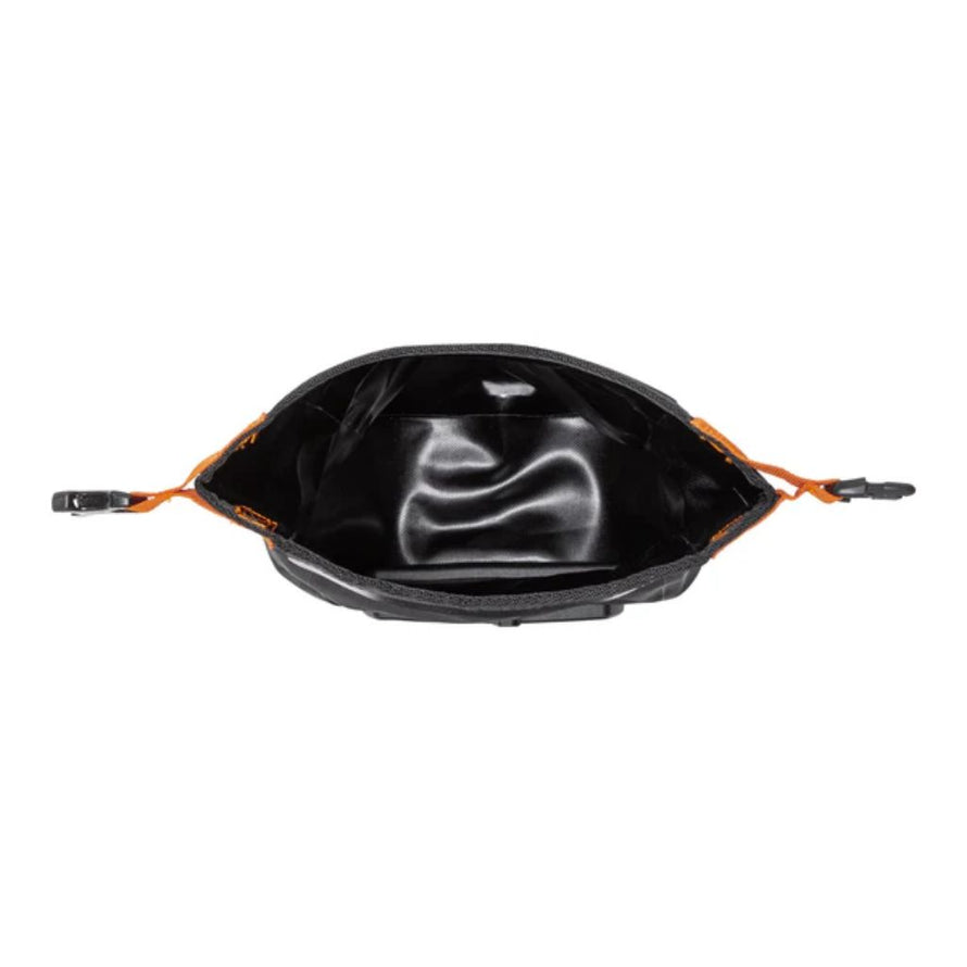 Sacoche étanche de bikepacking Ortlieb avec fixation rapide et fermeture par enroulement