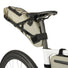 Sacoche de selle Agu Venture Lightweight 9L beige, légère et résistante pour vélo, idéale pour le bikepacking
