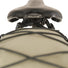 Fixation solide de la sacoche de selle Agu Venture Lightweight 9L beige pour un maintien optimal en bikepacking