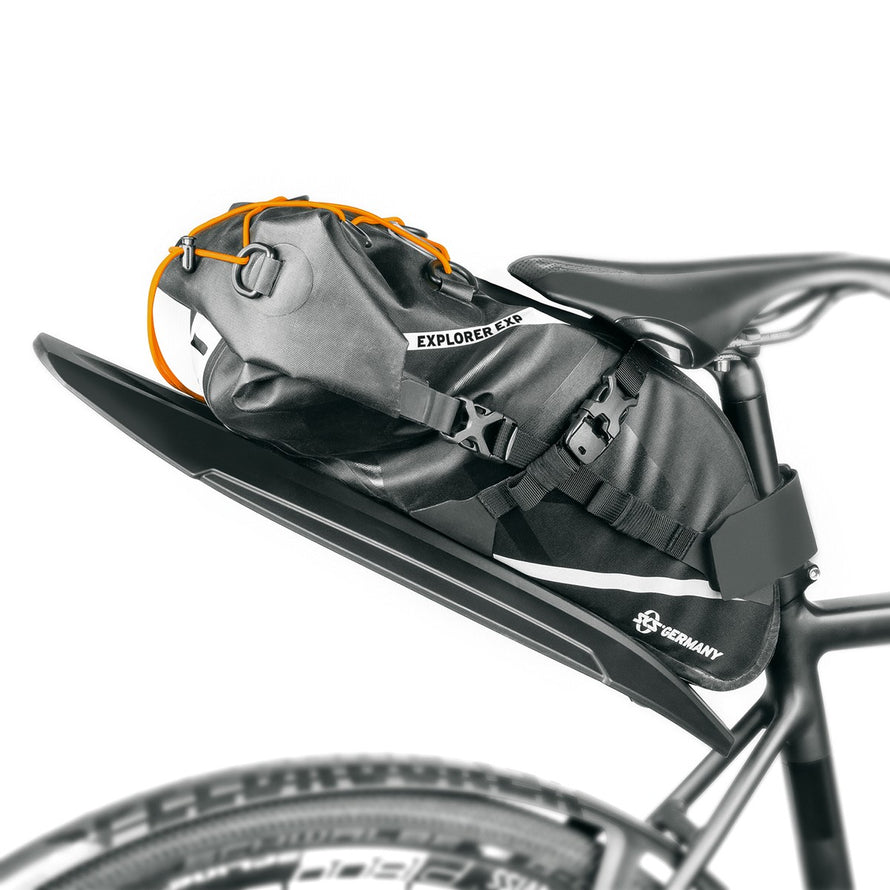 Sacoche de selle SKS Explorer EXP 8L avec bavette garde-boue, étanche et résistante pour vélo