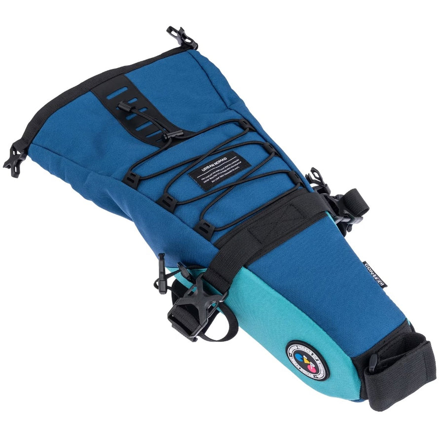 Contec Urban Nomad Rail 5.8 : sacoche selle imperméable - ocean turquoise / midnight blue / 5.8 L