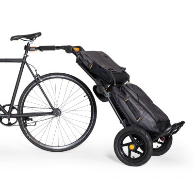 Burley Remorque Vélo - Nomad - jaune/noir Burley Remorque Vélo - Nomad - jaune/noir