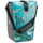 Sacoche vélo arrière Clarijs SoloBag 24L étanche et recyclée bleu à motif floral pour cyclistes urbains