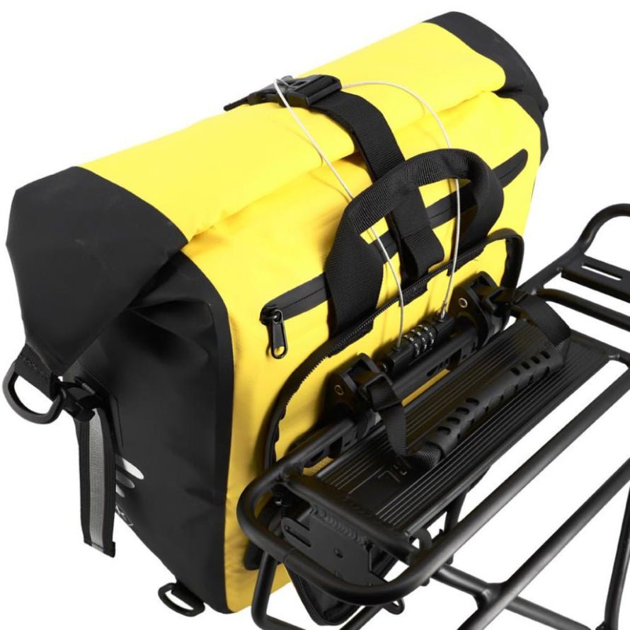 Sacoche vélo avec antivol Kheax, imperméable, convertible en sac à dos