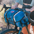 Sacoche vélo guidon 12L Zeitgeist Swift Industries bleu avec sangles ajustables et détails réfléchissants pour sécurité