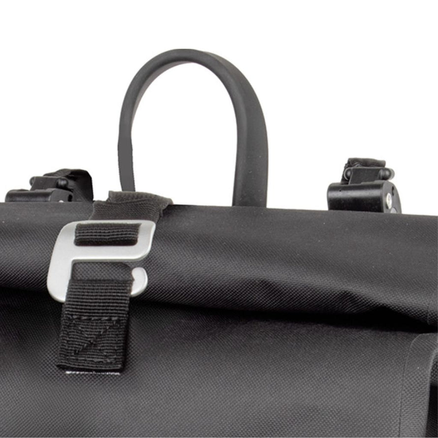 Sacoche vélo avec fermeture par enroulement pour porte-bagages arrière M-Wave Downtown RideBag Evident