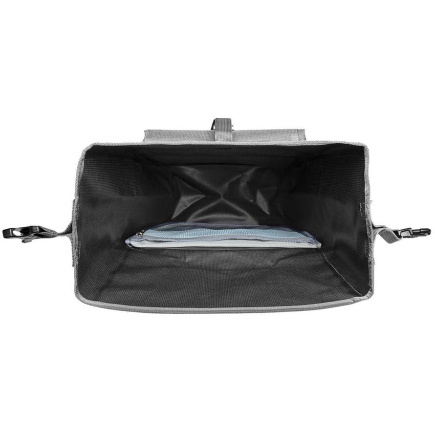 Sacoche de vélo Ortlieb back roller plus urban QL2.2 élégante fixation fiable grand volume grise 