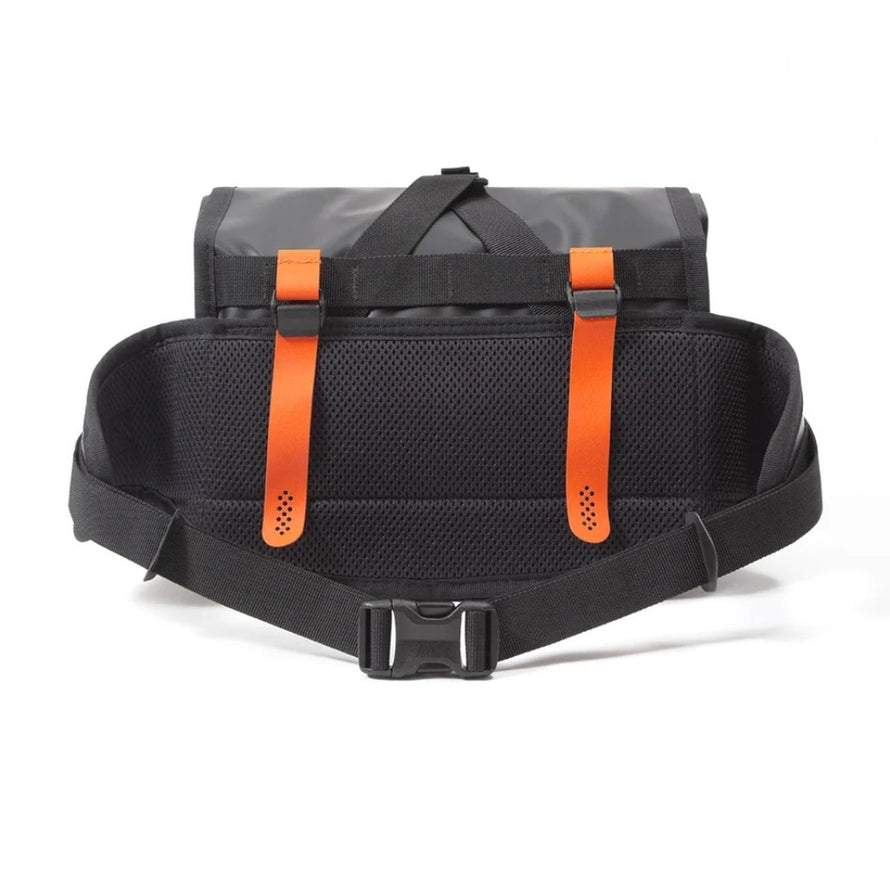 Sacoche vélo ReStrap Utility Hip Pack noire avec ceinture ajustable, convertible en sac banane pour cyclisme urbain