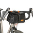 Sacoche vélo ReStrap Utility Hip Pack noire fixée au guidon, convertible en sac banane pour cyclisme urbain