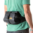 Sacoche vélo ReStrap Utility Hip Pack noire convertible en sac banane, idéale pour cyclisme urbain et mobilité active