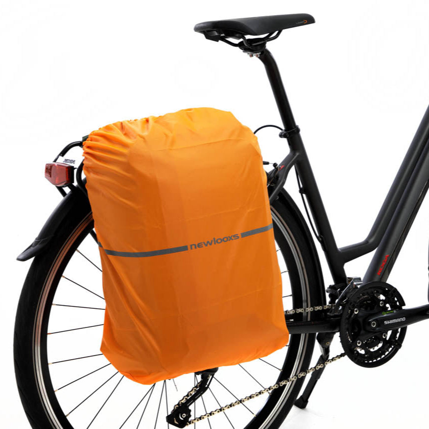 crosso fahrradtaschen Newlooxs Nevada Backpack – 2-in-1 Fahrradtasche / Rucksack mit 17-Zoll-Laptopfach