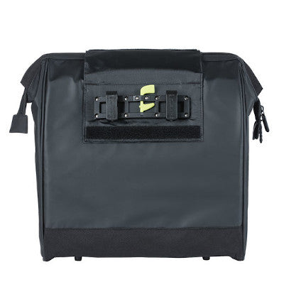 Sacoche vélo simple noire 13 L Grand Shopper Tarpaulin Basil - #3