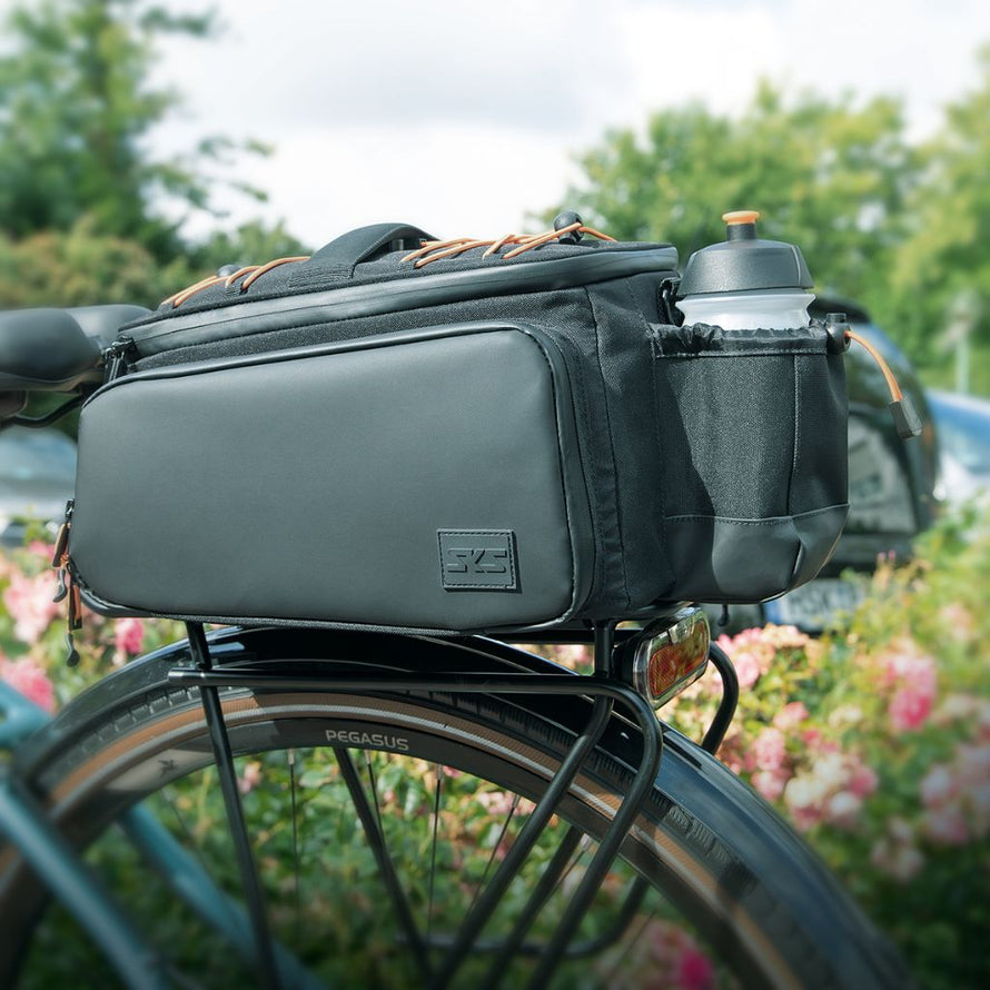 fahrradtasche carrymore system Fahrradtasche mit variablem Volumen Infinity Urban Trunkbag XL
