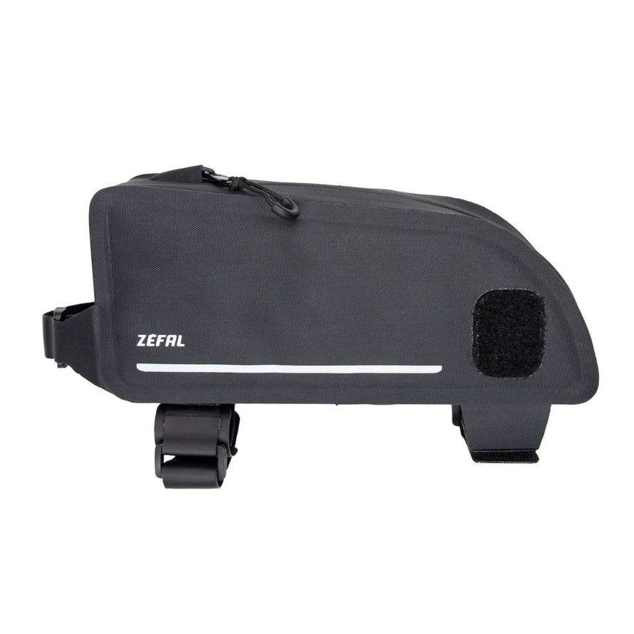 Sacoche de cadre top tube étanche Zéfal Z Adventure T1 coté réfléchissant