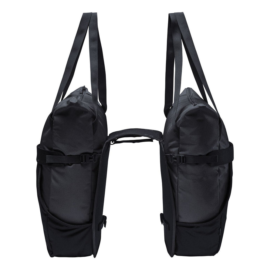 fahrradtasche mit tragegurt TwinShopper VAUDE 2 x 22L