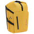 Sacoche de velo Vaude Free Cargo jaune avec fermeture eclair exterieure et materiau resistant etanche