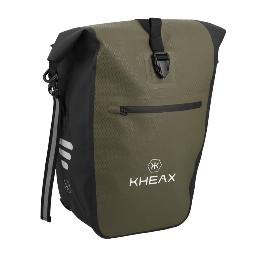 Sacoche idéale pour le vélotaf, imperméable, avec compartiments, fixation rapide et bandoulière