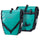 Sacoches arriere Ortlieb Back Roller Free 2 x 20L turquoise noir, imperméables et solides pour cyclotourisme